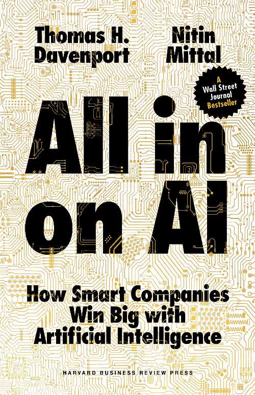 【古本】 All-In on AI: How Smart Companies Win Big with Artificial Intelligence - Thomas H Davenport (Harvard Business Review Press) 【紙書籍】 9781647824693