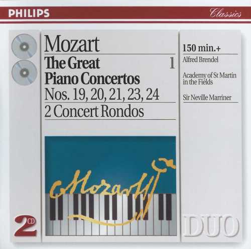 【中古】 Great Piano Concertos 1 - W a Mozart (Philips) 028944226928
