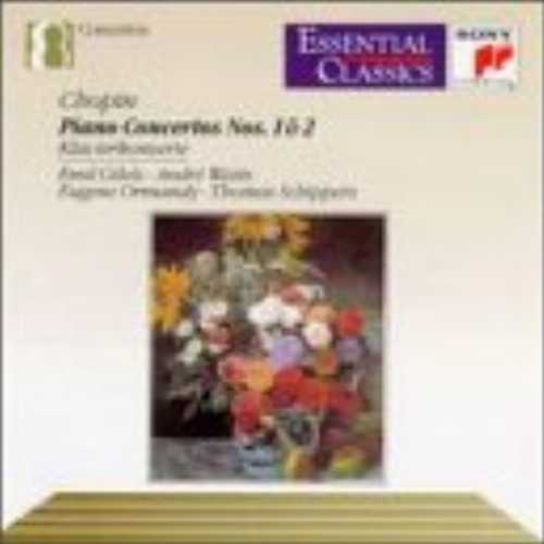 【中古】 Chopin: Piano Concertos Nos.1 2 (Essential Classics) - Frederic Chopin Eugene Ormandy Andre Watts Philadelphia Orchestra New York Philharmonic Emil Gilels (Sony) 074644633627