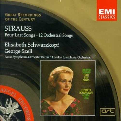 【中古】 Four Last Songs / 12 Songs - R Strauss (EMI Classics) 724356696020