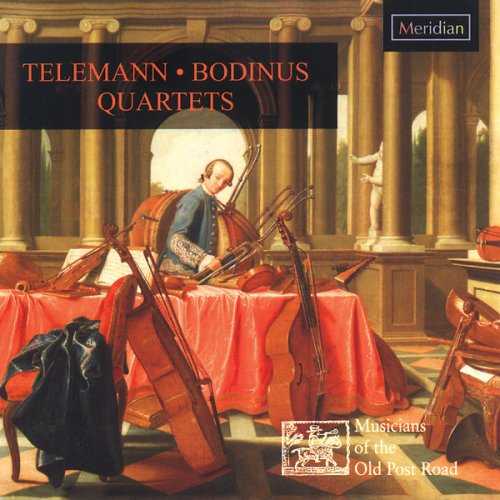  Quartets of Telemann & Bodinus - Various Artists (Meridian) 5015959452324