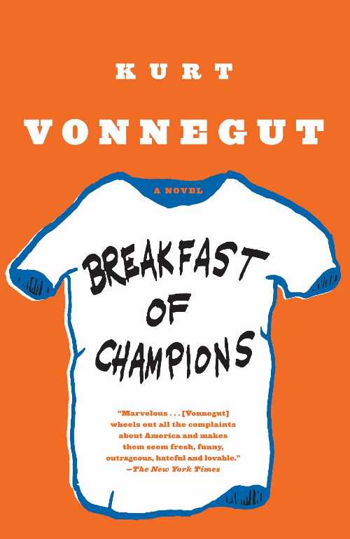 Breakfast of Champions - Kurt Vonnegut (Dial Press Trade Paperback) 【紙書籍】 9780385334204