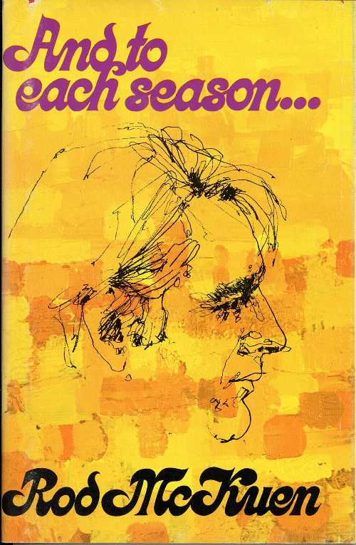  And to Each Season .. - Rod McKuen (Simon & Schuster)  067121411X