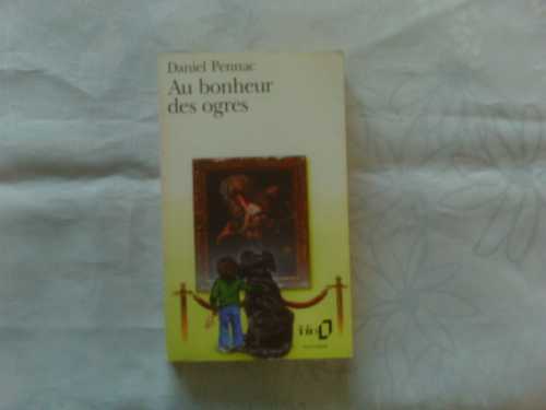 【古本】 Au Bonheur des Ogres - Daniel Pennac (Flammarion & Editions Gallimard) 【紙書籍】 9782070380596