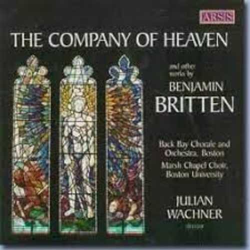 Britten:The Company of Heaven & Other Work by Benjamin Britten - Harley/Hite/Wachner (Arsis) 600313013423