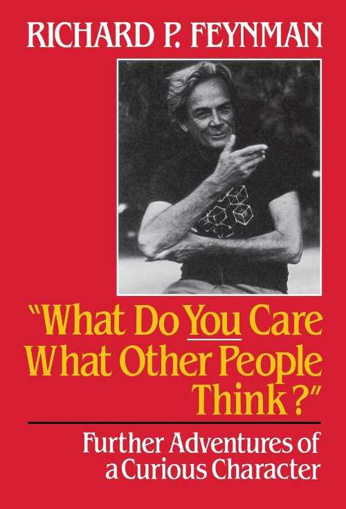【古本】 What Do You Care What Other People Think: Fur ...