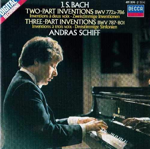 【中古】 2 & 3 Part Inventions - J S Bach (Decca) 028941197429