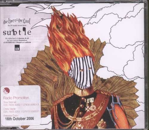 【中古】 For Hero for Fool - Subtle (Astralwerks) 094637486627