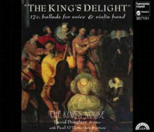 【中古】 The King's Delight: 17th Century Ballads for Voice & Violin Band - The King's Noyse; Paul O'Dette; David Douglass; Samuel Scheidt; John Whitfield; William Brade; Thomas Simpson; Michael Praetorius; William Byrd (Harmonia Mundi Fr.) 093046710125