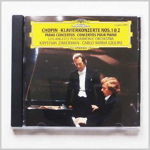 Rakuten - 【中古】 Chopin: Piano Concertos Nos. 1 & 2 - Zimerman; Chopin; Giulini; Los Angeles Philharmonic Orchestra (DEUTSCHE GRAMMOPHON) 028941597021