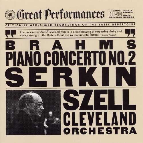 【中古】 Piano Concerto 2 - J Brahms (Sony Classical) 074643725828
