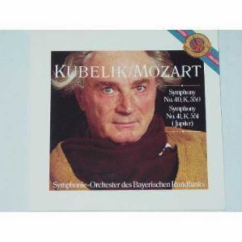 【中古】 KUBELIK/MOZART Symphony No. 40, K.550, Symphony No. 41, K.551 - Mozart; Kubelik (CBS Masterworks) 074643670326