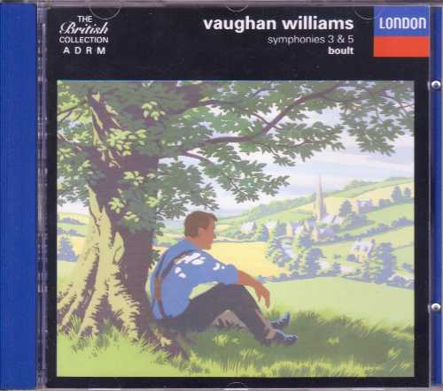  Symphony No. 3 "Pastorale" , Symphony No. 5 in D major - Vaughan Williams; Sir Adrian Boult; London Philharmonic (London Records) 028943006026
