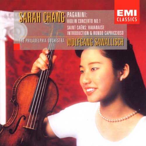 【中古】 Sarah Chang - Paganini: Violin Concerto No. 1 ~ Saint-Saëns: Havanaise / Sawallisch - Paganini; Saint-Saens; Chang; Sawallisch; Po (EMI Classics) 724355502629