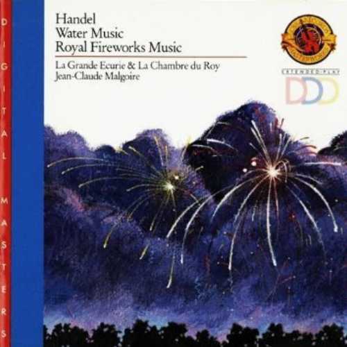 【中古】 Handel: Water Music / Royal Fireworks Music - Georg Frederic Handel; La Grande Ecurie Et La Chambre Du Roy; Jean-Claude Malgoire (CBS Masterworks) 074644465525