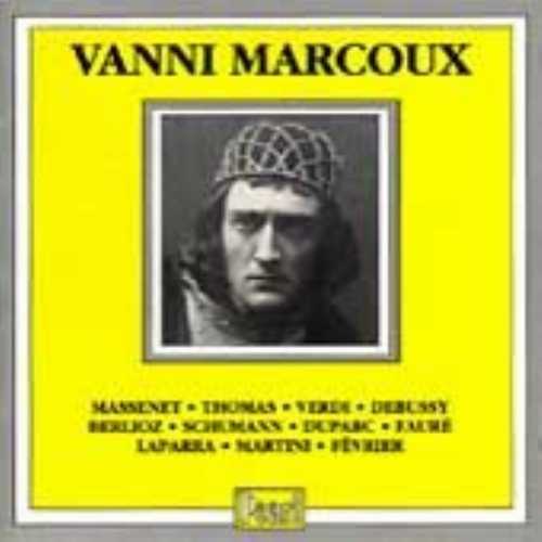 【中古】 Massenet Fevrier Thomas Verdi Moussorgsky Debussy Et Al.: Songs And Arias. (Vanni Marcoux. - VARIOUS ARTISTS (PEARL) 727031991229
