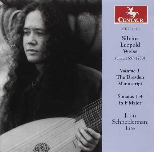 【中古】 Dresden Manuscript I: Sonatas 1-4 in F Major - Weiss (Centaur) 044747252629