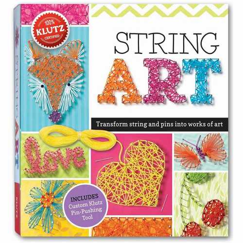 Rakuten - 【古本】 String Art: Turn String and Pins Into Works of Art - Klutz (Scholastic Inc.) 【紙書籍】 9780545703215