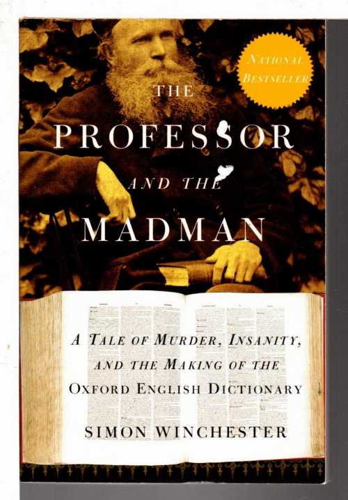 【古本】 Professor and the Madman: A Tale of Murder, Insanity, and the Making of the Oxford English Dictionary - Simon Winchester (Harper Perennial) 【紙書籍】 9780060994860