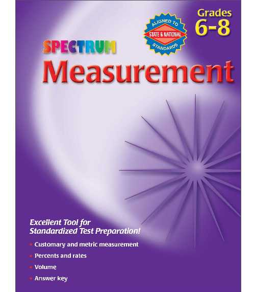 【古本】 Measurement, Grades 6 - 8 - Spectrum (Spectrum) 【紙書籍】 9780769663364