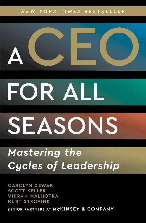 【古本】 CEO for All Seasons: Mastering the Cycles of Leadership - Carolyn Dewar (Scribner) 【紙書籍】 9781668098349