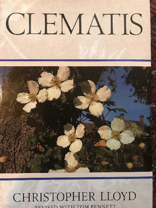 【古本】 Clematis - Christopher Lloyd (Capability's Books) 【紙書籍】 0913643041