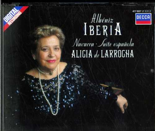  Albeniz: Iberia Navarra Suit - Isaac Albeniz; Alicia De Larrocha (London) 028941788726