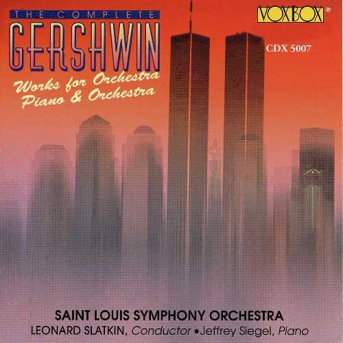  Complete Works for Piano & Orchestra - G Gershwin (MUSICAL CONCEPT/ALTO DISTRIBUT) 047163500725