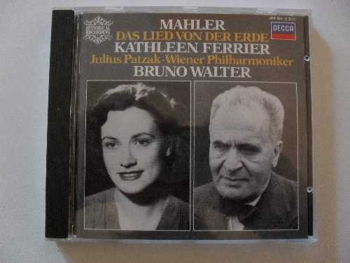 Mahler: Das Lied Von Der Erde - Bruno Walter; Vienna Philharmonic Orchestra; Julius Patzak; Kathleen Ferrier (POLYGRAM CLASSICS) 028941419422