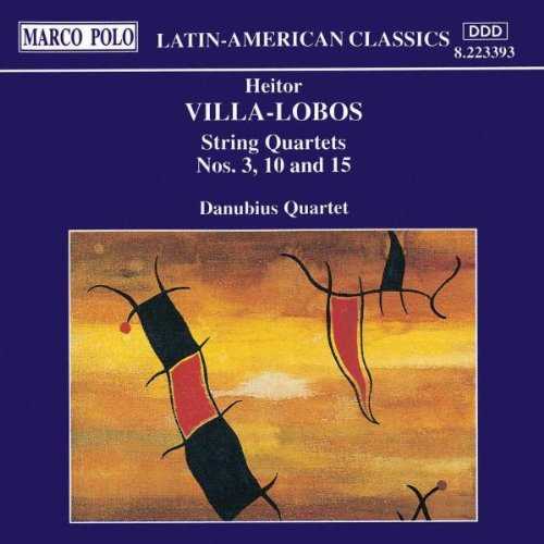  Streichquartette-5 - VILLA-LOBOS,H. (MARCO) 4891030233935