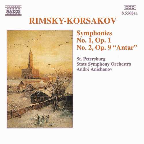  Symphonies 1 & 2 - N Rimsky-Korsakov (Naxos) 730099581127