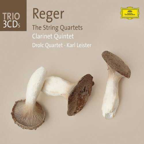  Reger: The String Quartets / Clarinet Quintet - Max Reger; Karl Leister; Drolc Quartet (DEUTSCHE GRAMMOPHON) 028947755180