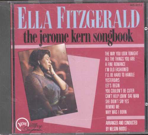  Ella Fitzgerald Sings the Jerome Kern Songbook - Ella Fitzgerald (Verve / Polygram) 042282566928
