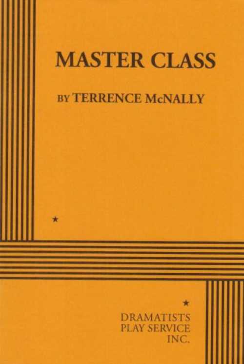 【古本】 Master Class - Terrence McNally (Dramatist's Play Service) 【紙書籍】 9780822215219