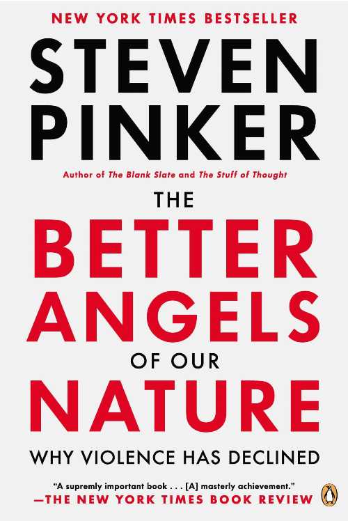 【古本】 Better Angels of Our Nature: Why Violence Has Declined - Steven Pinker (Penguin Books) 【紙書籍】 9780143122012
