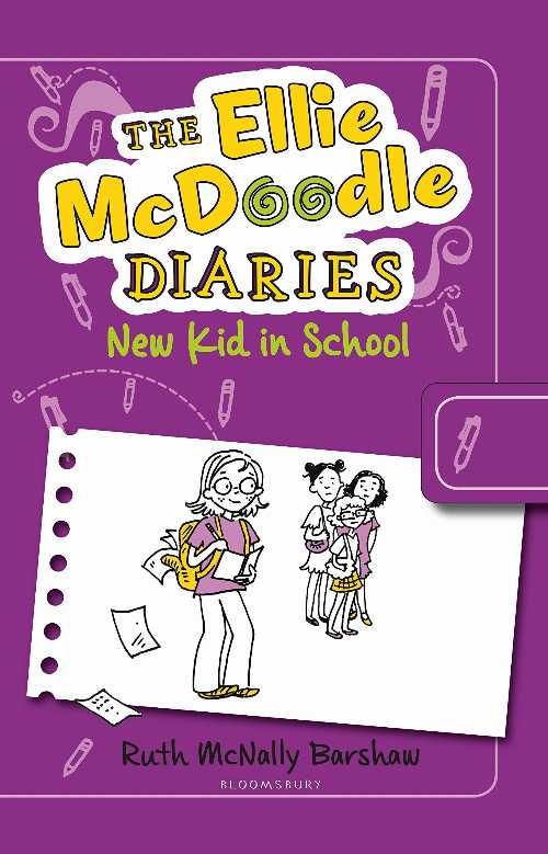  Ellie McDoodle Diaries: New Kid in School (UK) - Ruth McNally Barshaw (GARDNERS VI BOOKS AMS006)  9781408855966