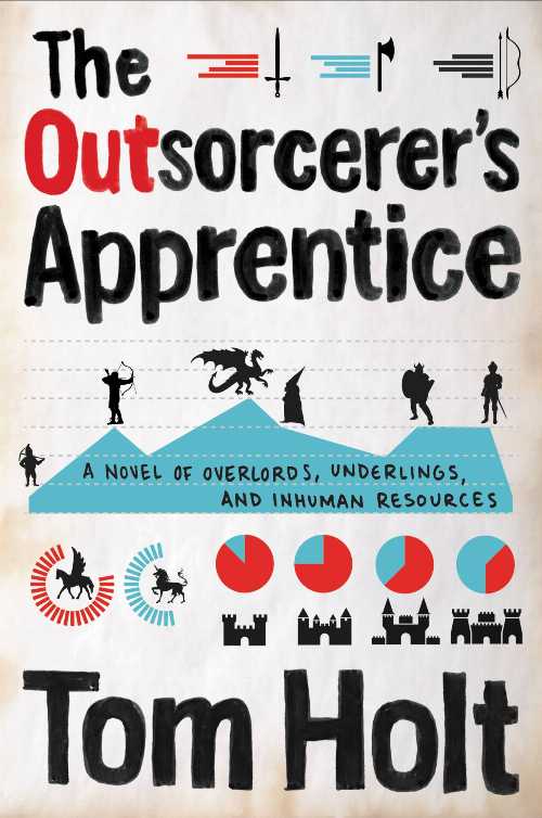 Outsorcerer's Apprentice - Tom Holt (Orbit)  9780316368797