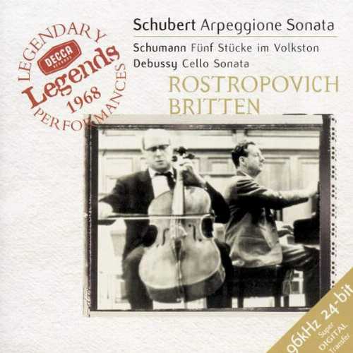  Arpeggione Sonata / Funf Stucke Im Volkston - Rostopovich/Britten (Decca) 028946097427