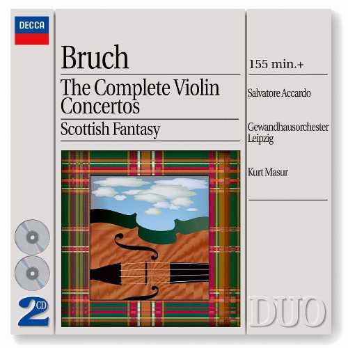  Complete Violin Concertos / Scottish Fantasy - M Bruch (Philips) 028946216729