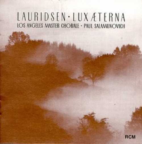  Lux Aeterna - M Lauridsen (Rubeda Canis Musica) 707651970521