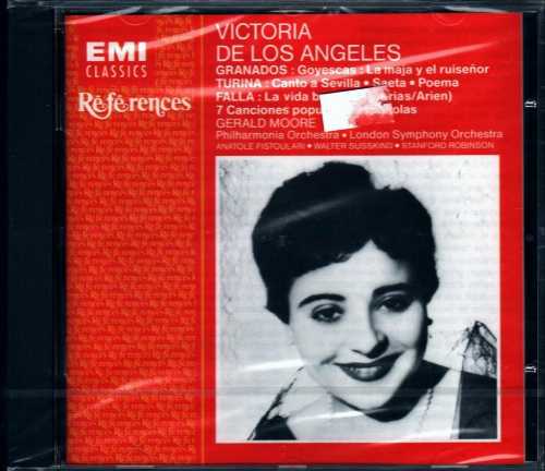  Victoria De Los Angeles Sings Granados, Turina & Turina - Gerald Moore; Victoria De Los Angeles; London Symphony Orchestra; Granados; Walter Susskind; Stanford Robinson; Turina; Anatoe Fistoulari (EMI Classics References) 077776402826