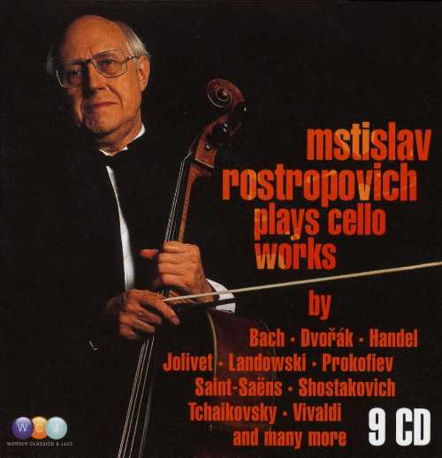  Plays Cello Works - Mstislav Rostropovich (Erato Disques) 825646968176