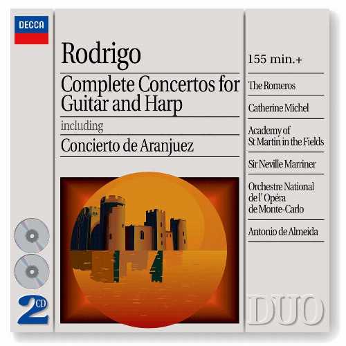 【中古】 Complete Concertos for Guitar & Harp - J Rodrigo (Philips) 028946229620