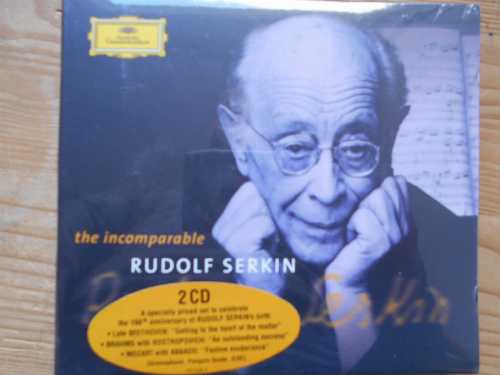 【中古】 The Incomparable Rudolf Serkin - Ludwig van Beethoven Johannes Brahms Claudio Abbado Wolfgang A. Mozart Chamber Orchestra of Europe Rudolf Serkin Mstislav Rostropovich (DEUTSCHE GRAMMOPHON) 028947432821