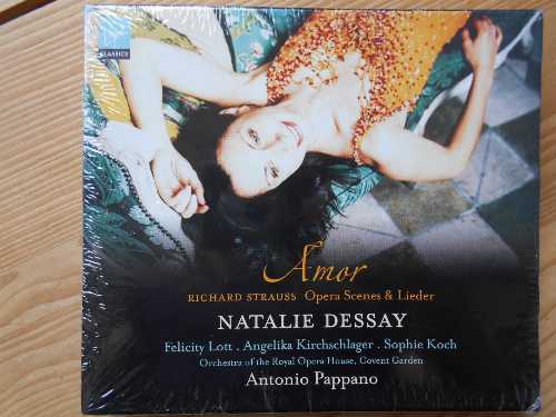 【中古】 Natalie Dessay - Amor (Opera Scenes and Lieder by Richard Strauss) - Richard Strauss; Natalie Dessay; Antonio Pappano; Felicity Lott; Thomas Allen; Angelika Kirchschlager; Sophie Koch (VIRGIN RECORDS) 724354570520