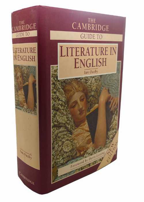  Cambridge Guide to Literature in English - Ian Ousby (Cambridge University Press)  9780521440868