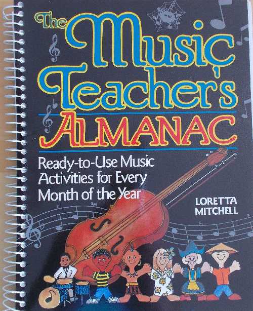【古本】 Music Teacher's Almanac: Ready-To-Use Music Activities for Every Month of the Year - Loretta Mitchell (Prentice Hall Direct) 【紙書籍】 9780136056010