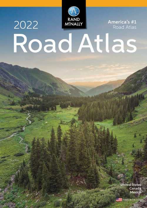 【古本】 2022 Road Atlas - Rand McNally (Rand McNally) 【紙書籍】 9780528023743