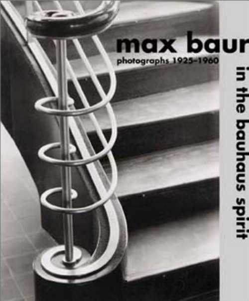  Max Baur: In the Bauhaus Spirit(cl - Max Baur (Edition Stemmle)  9783908163237