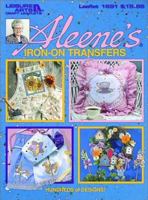 【古本】 Aleene's Iron-on Transferss - Leisure Arts Inc. (Sunset) 【紙書籍】 9781574860139